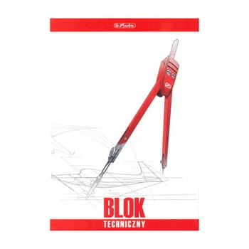 Blok techniczny Herlitz A3 10 białych kartek 8ff29cae7f2dc1f06f5bb54fd51ea5cb