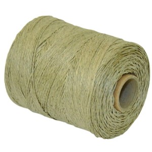 Nici lniane Q-CONNECT, 100 g, 170 m, brązowe