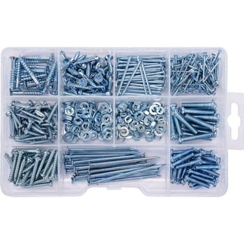 VOREL Zestaw wkręty, gwoździe 580 szt. 72567c5783bc45e953e0995816c34922