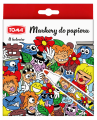 Markery do papieru 8 kolorów TOMA
