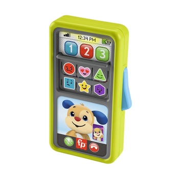 Fisher-Price Smartfon 2w1 Przesuwaj i ucz się Interaktywna zabawka HNL43 Fisher-Price Smartfon 2w1 Przesuwaj i ucz się Interaktywna zabawka HNL43