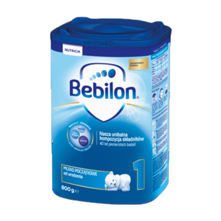 Mleko początkowe od urodzenia Bebilon 1 Pronutra-Advance 800 g Mleko początkowe od urodzenia Bebilon 1 Pronutra-Advance 800g