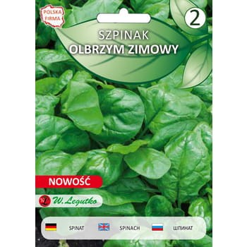 Szpinak Olbrzym Zimowy 10 g Seria bazowa Legutko e6bc55d8597c130781ed4dafc9cb2452