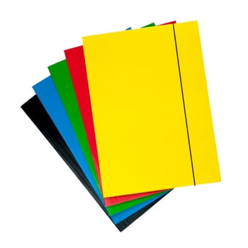 Teczka z gumką kolorowa a4 mix 0d2f195732dca56275c02c8e9f94698f