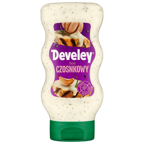 Sos czosnkowy Develey 410g