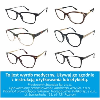 Okulary do czytania GOLD Coll. dd906dd81267509d081e4abc1d88ccd9
