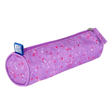 Piórnik Tuba Oxford Floral Ciemnofioletowy afea770e4075f64498d5a078c7f9bd8e