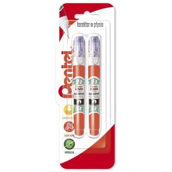 Pentel Korektor w okragłym piórze ZL63 x 2 faa113d5cc1f2ea54fc42ff5475373fe