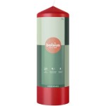 Bolsius Świeca pieńkowa 200/68 Essentials Delikatna Czerwień