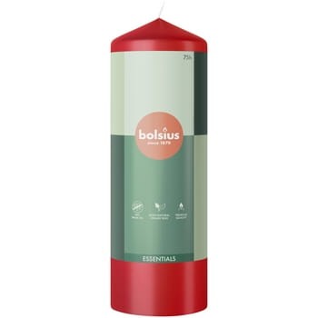 Bolsius Świeca pieńkowa 200/68 Essentials Delikatna Czerwień e3db6b1c8f22f98902e8d0f6227791e3