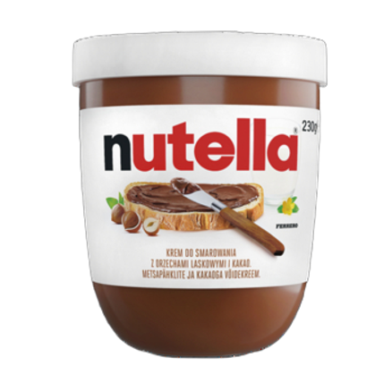 Krem do smarowania Nutella Ferrero 230 g Krem do smarowania Nutella Ferrero 230g