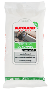 Chusteczki do kokpitu super połysk 25 sztuk Autoland