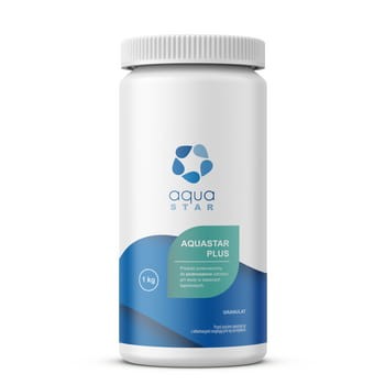 AQUASTAR PLUS 1 kg Środek do podwyższania ph wody w basenach kąpielowych Aquastar 4857187acccc2882611057e11e3f6636