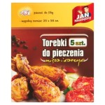 Torebki do pieczenia Jan Niezbędny 25x38 5szt.