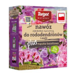 Nawóz do rododendronów i azalii z mączką bazaltową zadbane kwiaty 1 kg Target