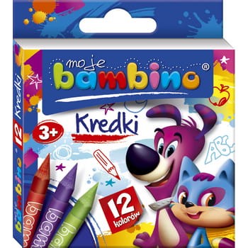 Bambino kredki 12 kolorów 63b6f230835a712d72c0994b50b42a1e