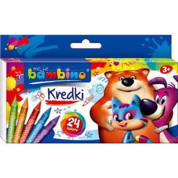 Bambino kredki 24 kolory 4fef2568aa84675970fb1d7b6517d9f1