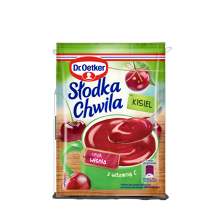 Kisiel wiśniowy Słodka Chwila Dr. Oetker 30 g Kisiel wiśniowy Słodka Chwila Dr. Oetker 30g