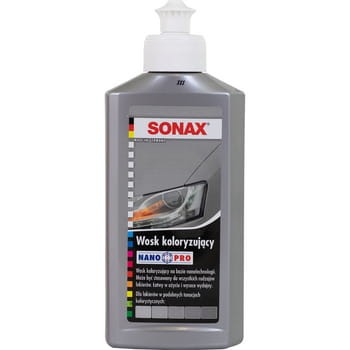 Wosk koloryzujący Sonax nano pro srebrny 250 ml a719022cf8a14ee002522d89df8869d2