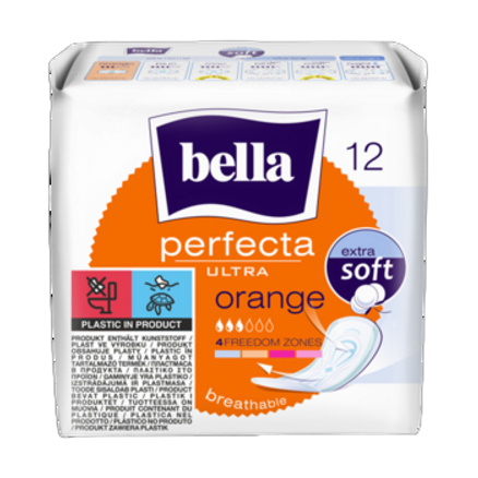 Podpaski Bella Perfecta Ultra Orange Extra Soft 12szt. Podpaski Bella Perfecta Ultra Orange Extra Soft 12szt.