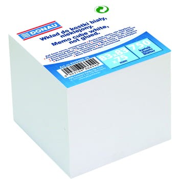 Kostka DONAU nieklejona 83x83x75mm biała ad1b14b1bde8b91c5c3523e405ce8bf8