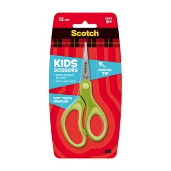 Nożyczki dla dzieci Scotch™, od 6 lat, spiczaste ostrze, ergonomiczne, 12cm 1bc7bd2d7daf09d368c789b8602b9508