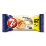 Rogalik 7DAYS Super Max krem vaniliowy z kawałkami ciastka kakaowego 110 g