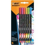 BIC Intensity Fine Rainbow cienkopis miks kolorów blister 6 sztuk