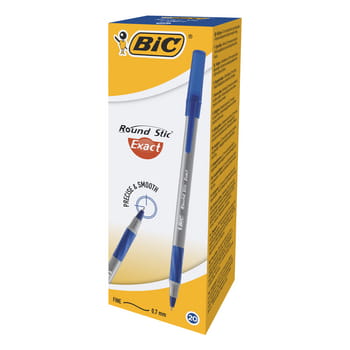 BIC Round Stic® Exact długopis niebieski pudełko 20 sztuk 98c13b45fd56179ab235bc6df01c272e