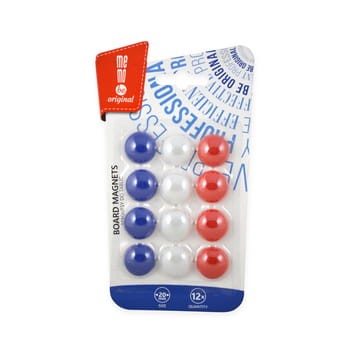 Magnesy do tablic MEMOBE, f20 mm, 12 szt. blister fe4168152931aa38e1c08cd41edcafd5