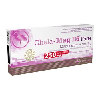 Chela-Mag B6 Forte 60 kapsułek Olimp Sport Nutrition 7c317b3cee05cdd0a11aa778891c4dce
