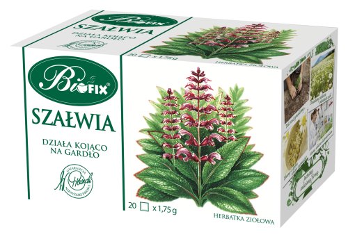 Bifix Szałwia Herbatka Ziołowa Ekspresowa 20x1,75g