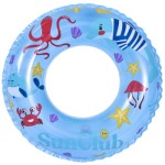 Kółko do pływania średnica 50 cm, 2 kolory: niebieski i żółty Sun Club