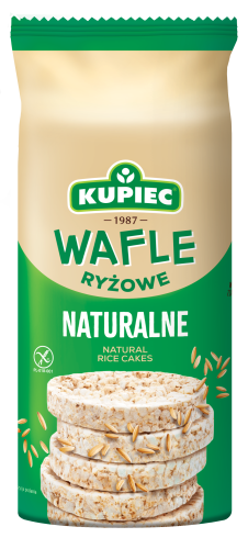 Wafle ryżowe naturalne Kupiec 120g
