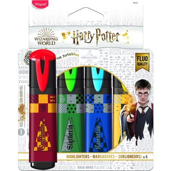 Zakreślacz Maped Harry Potter 4 szt kartonowe etui 23cc981c9ba135d2944a5554f0379d64