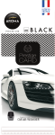 Zapach samochodowy Aroma Car Prestige Card Black