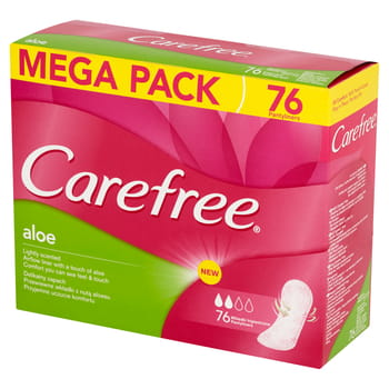 Wkładki higieniczne Carefree Aloe 76szt. Carefree_WKL_CAREFREE_BRETH_ALOE_76SZT_38516811_0_350_350.jpg