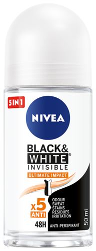 Antyperspirant Nivea Black&amp;White Ultimate Impact w kulce 50ml