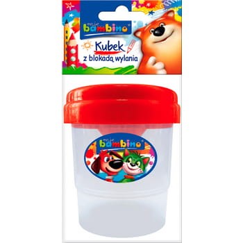 Bambino kubek z blokadą wylania d4f3f2c2b56809e92e6a5806b4daa70d