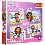 Trefl Puzzle 4w1 - Przygody Gabi