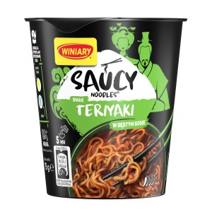 WINIARY streetfood Nudle smak klasyczny Teriyaki 75 g