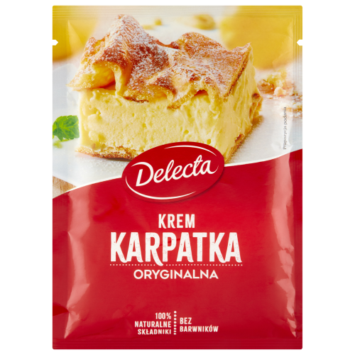 Krem Karpatka oryginalna w proszku Delecta 250g