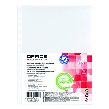 Koszulki na dokumenty OFFICE PRODUCTS PP A4 groszkowe 100szt. a1fc0bf9905e7fda0ce498c0a2119b90