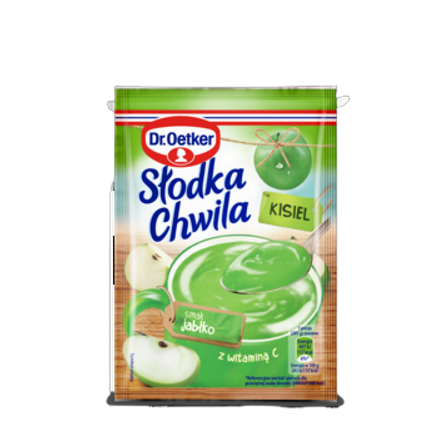 Kisiel jabłkowy Słodka Chwila Dr. Oetker 30 g Kisiel jabłkowy Słodka Chwila Dr. Oetker 30g