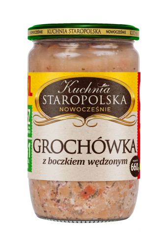 Kuchnia Staropolska Grochówka z boczkiem wędzonym 660g