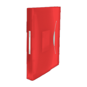 Teczka z 6 przegródkami Esselte Vivida, czerwony