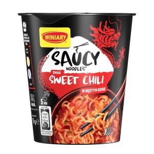 WINIARY streetfood Nudle Słodkie Chili 75 g
