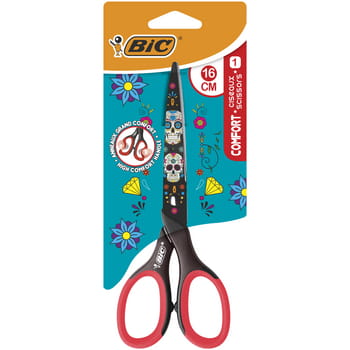 BIC Comfort 16cm Decor nożyczki Blister 1 sztuka bc316dd91397a3ad0830682ea1af1238