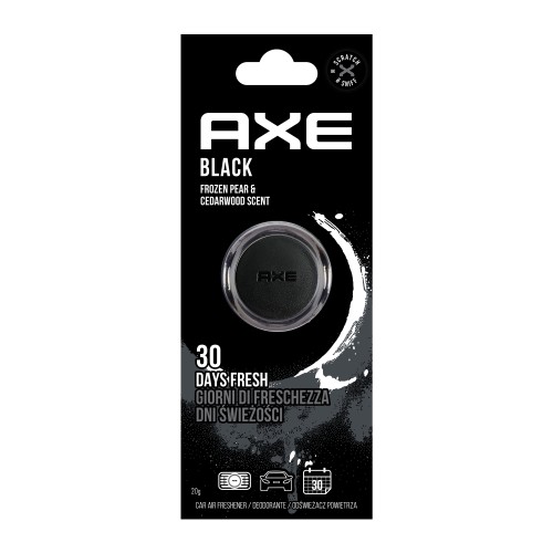 AXE- Zapach samochodowy Mini Vent Air Freshener - BLACK AXE- Zapach samochodowy Mini Vent Air Freshener - BLACK