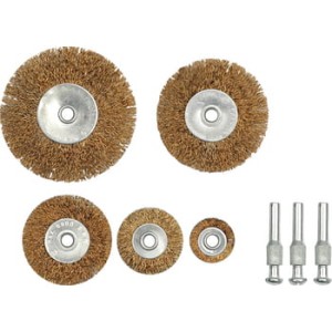 Szczotki druciane okrągłe 5 szt.